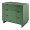 Manhattan Comfort Granville 38.18 Standard Dresser in Sage Green DR-5013 - alternate 2
